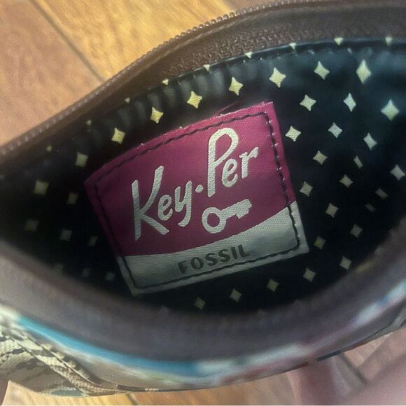 Vintage Fossil Key/Card Pouch - Picture 9 of 9